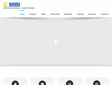 Tablet Screenshot of nami-lc.org